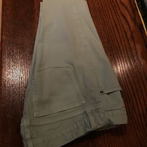 J.CREW SKINNY JEANS IN A LIGHT GREEN